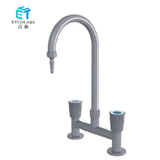 Reliable Deck-Mounted Swing Gooseneck Single Mixer Faucet with Long Warranty
