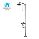 Ergonomic Wall Mounted Eye Wash Station with 10-Year Warranty