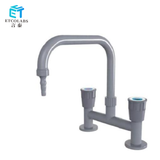 Reliable Deck-Mounted Swing Gooseneck Single Mixer Faucet with Long Warranty