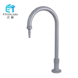 Syt Chemical-Resistant Single Nozzle Lab Faucet – Ceramic Valve, Epoxy Finish